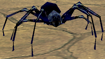 Picture of Dark Blue Spider