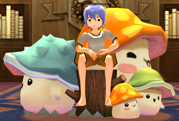 Seated preview of Shroom Buddy Chair