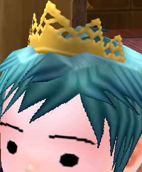 Equipped Tiara viewed from an angle