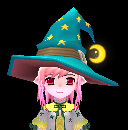 Equipped Night Witch Hat viewed from the front