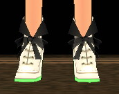 Equipped Coco's Heels viewed from the front