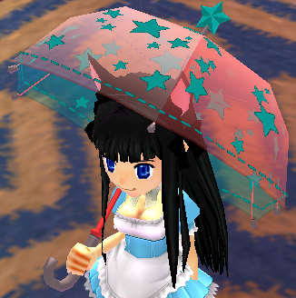 Twinkle Star Umbrella Opened.png