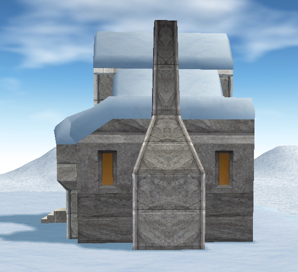 Right side of Mansion (Snowfield)