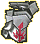 Icon of Refined Dustin Silver Knight Vambraces
