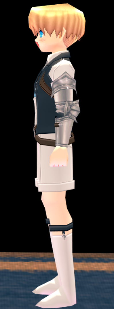 Equipped Battle Butler Short Outfit (M) viewed from the side