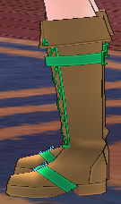 Equipped Colton Hunting Boots viewed from the side