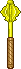 Inventory icon of Mace (Yellow Head)