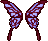 Burgundy Cutiefly Wings