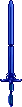 Inventory icon of Sword of the Goddess (Blue)
