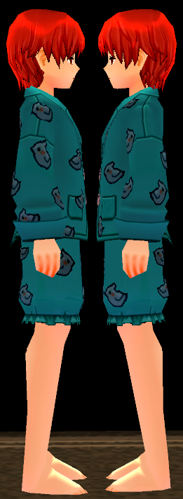Equipped Eluned Chickie Pajamas (M) viewed from the side