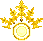 Gold Celtic Crown Halo