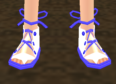 Equipped Lacy Sailor Sandals viewed from the front