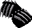 Inventory icon of Steel Claw (Gray Flashy Claws)