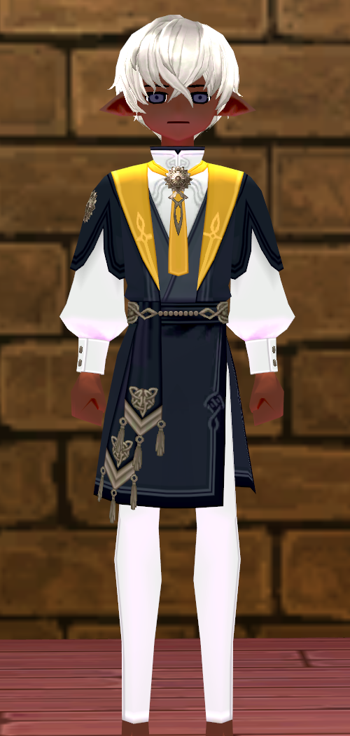 Equipped Royal Prestige Academy Uniform (M) viewed from the front