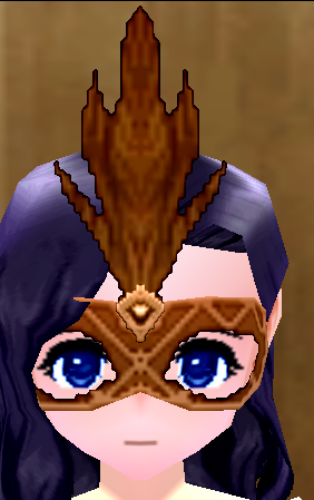 Siren's Feather Mask Equipped Front.png