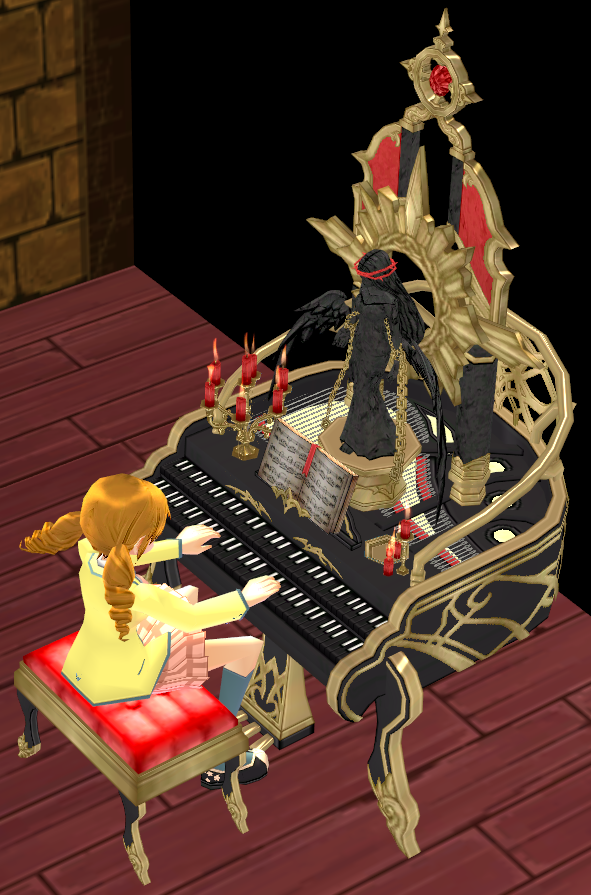 Seated preview of Dark Divination Piano