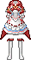 Inventory icon of Candy Pop Riding Hood Outfit (F)