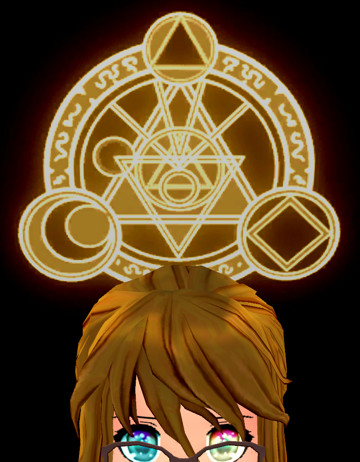 Gold Celestial Daydream Sage Halo Equipped Front.png