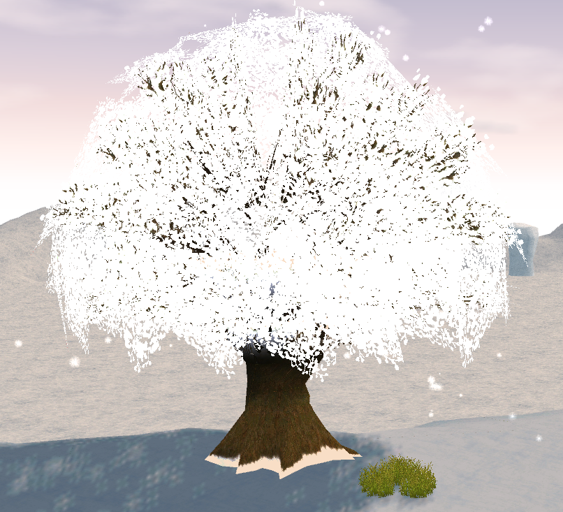 Building preview of Homestead Shiny Snowflower Tree