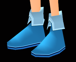 Equipped Droopy Ankle Shoes (M) viewed from an angle