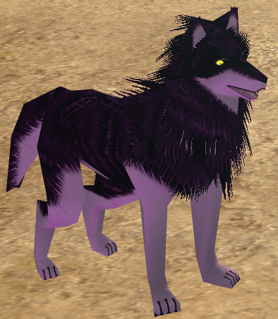 Picture of Black Dire Wolf