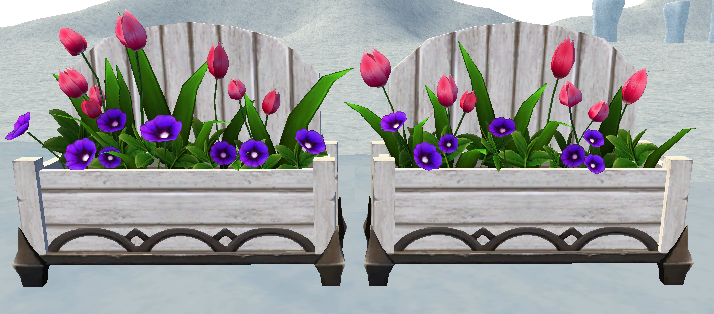 Building preview of Homestead Tulip and Morning Glory Trellis Box