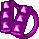 Inventory icon of Spiked Knuckle (Purple)