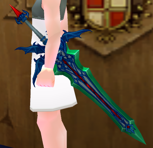 Sheathed Forgotten Nightmare Sword