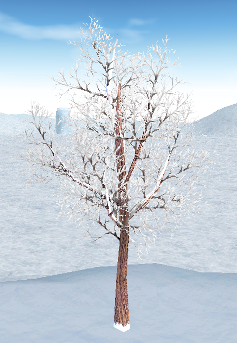 Building preview of Homestead Harmonious Snowfield Tree 1