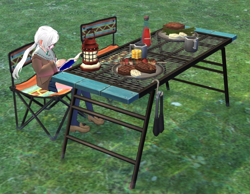 Seated preview of Camping Table Set (for 2)