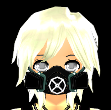 Equipped Purification Mask (Face Accessory Slot Exclusive) viewed from the front