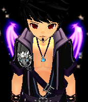 Royal Purple Twinkling Devil Wings Equipped Front.png