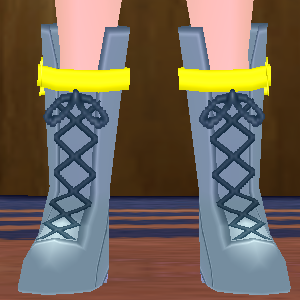 Equipped Phoenix Knight Shoes (M) viewed from the front