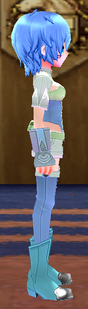 Equipped Female Ranger Set viewed from the side