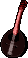 Inventory icon of Mandolin (Red and Black Flashy)
