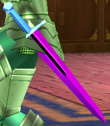 Sheathed Fluted Short Sword