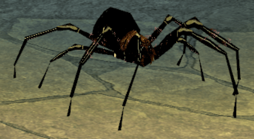 Picture of Black Poisonous Spider