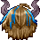 Icon of Fallen Fairy Horned Wig (M)