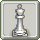 Building icon of Homestead Chess Piece - White King and White Square