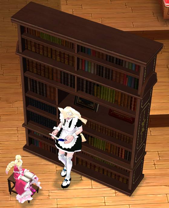 Seated preview of Beatrice's Bookshelf