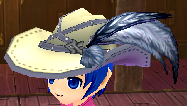 Equipped Vampire Hunter Hat (M) viewed from an angle