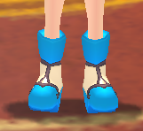 Equipped Atui's Shoes viewed from the front