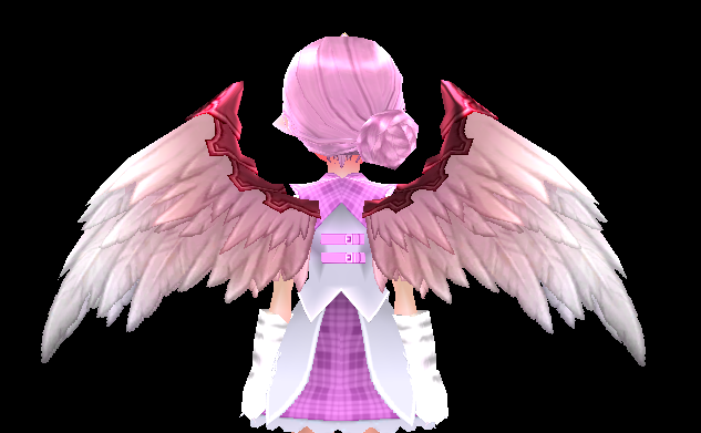 Pink Tiny Holy Guardian Wings Equipped Back.png