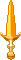 Inventory icon of Battle Short Sword (Gold)