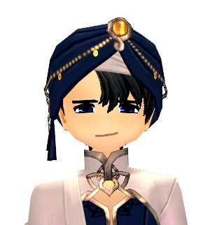 Elegant Lotus Wig and Hat (M) preview.png