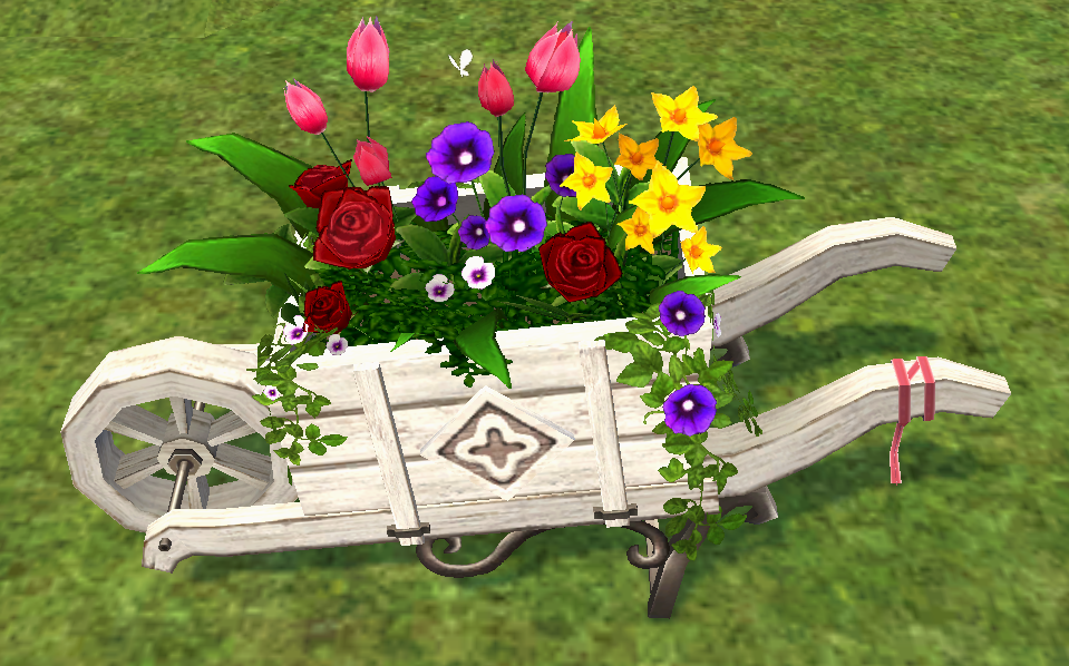 Building preview of Homestead Floral Wheelbarrow