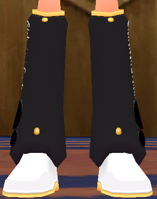 Equipped Kagamine Rin Shoes viewed from the front