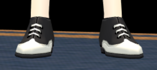Equipped Assassin's Shoes (M) viewed from the front