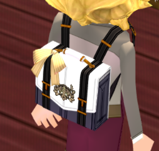 Equipped Sweet Academy Bag viewed from an angle