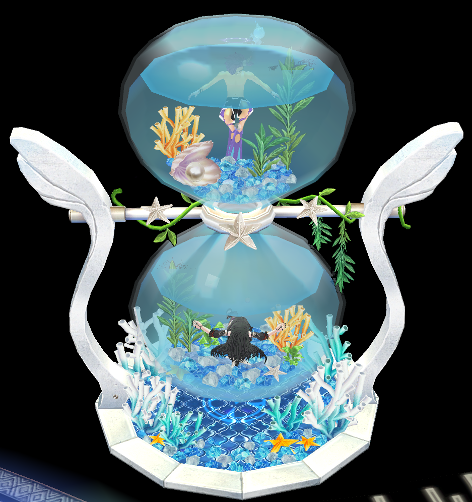 Seated preview of Ocean Hourglass (for 2)